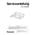 PANASONIC KXF2700G Service Manual