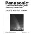 PANASONIC PT61SX30B Owners Manual