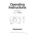 PANASONIC PTL5 Owners Manual