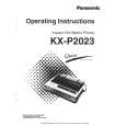 PANASONIC KXP2023 Owners Manual