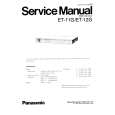 PANASONIC ET11G Service Manual
