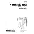 PANASONIC FP-2080 Parts Catalog