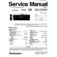 PANASONIC SADX830 Owners Manual