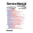 PANASONIC NVFS100EN Service Manual