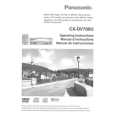 PANASONIC CXDV700U Owners Manual