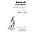 PANASONIC MCV7710 Owners Manual
