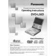 PANASONIC DVDL50D Owners Manual