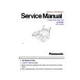 PANASONIC KX-FP80C Service Manual