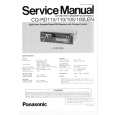 PANASONIC CQRD100LEN Service Manual