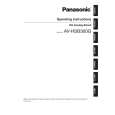 PANASONIC AVHSB300G Owners Manual