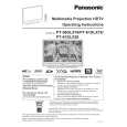 PANASONIC PT61DLX76 Owners Manual