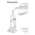 PANASONIC MCV7581 Owners Manual
