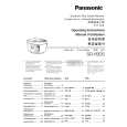 PANASONIC SRYB05 Owners Manual