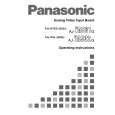 PANASONIC AJ-YA931G Owners Manual