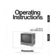 PANASONIC WVBM1910 Owners Manual