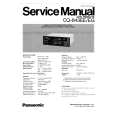 PANASONIC CQ843EE/EG Service Manual