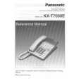 PANASONIC KX-T7050E Owners Manual