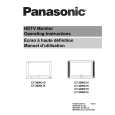 PANASONIC CT30WX15N Owners Manual