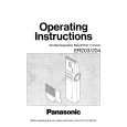 PANASONIC ER204 Owners Manual