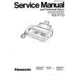 PANASONIC KXF110 Service Manual