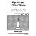 PANASONIC MCV400 Owners Manual