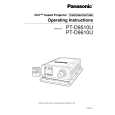 PANASONIC PTD9610U Owners Manual