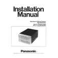 PANASONIC AYEB500 Owners Manual