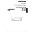 PANASONIC PTL701E Owners Manual