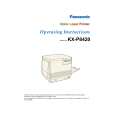 PANASONIC KX-P8420 Owners Manual