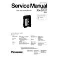 PANASONIC RX-SR25 Service Manual