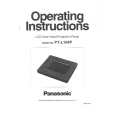PANASONIC PTL104P Owners Manual