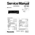 PANASONIC RS363 Service Manual