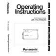 PANASONIC AKHC1500G Owners Manual