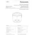 PANASONIC SRTE15PW Owners Manual