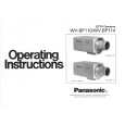 PANASONIC WVBP110 Owners Manual
