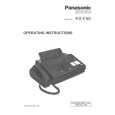 PANASONIC KX-F50 Owners Manual