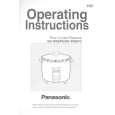 PANASONIC SRW06PC Owners Manual