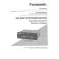 PANASONIC CQDP875EUC Owners Manual