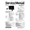 PANASONIC RQSX11 Service Manual