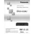 PANASONIC DVDA320U Owners Manual