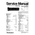 PANASONIC SA-EX600 Service Manual