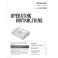 PANASONIC KXF900 Owners Manual