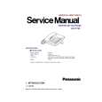 PANASONIC KXT7720 Service Manual