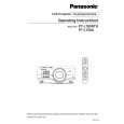 PANASONIC PTL750U Owners Manual
