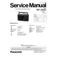 PANASONIC RF3500 Service Manual
