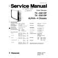 PANASONIC TX28X1DP Service Manual