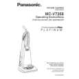 PANASONIC MCV7358 Owners Manual
