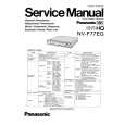 PANASONIC NVF77EG Service Manual