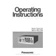 PANASONIC WVRC35 Owners Manual