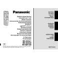 PANASONIC RRQR160 Owners Manual